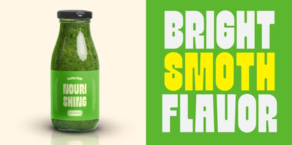 Veggie Font Poster 3