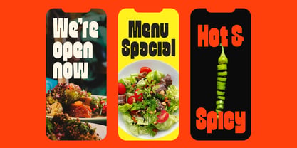 Veggie Font Poster 11
