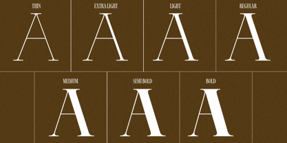 Melgita Benka Font Poster 2