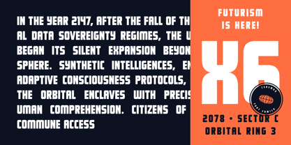 Teremok Font Poster 8