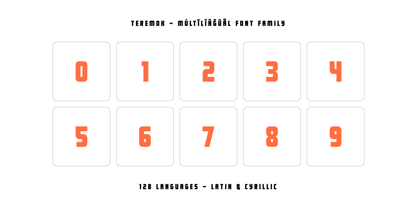 Teremok Font Poster 13