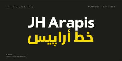 JH Arapis pro Font Poster 1