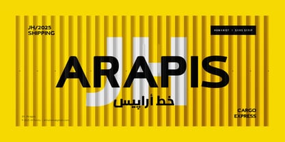 JH Arapis pro Font Poster 14