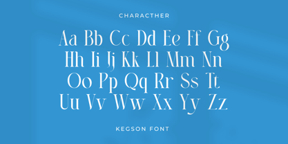 RS Kegson Font Poster 9