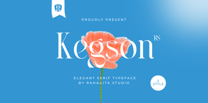 RS Kegson Font Poster 1