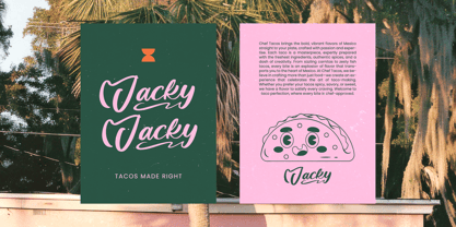 Mintac Font Poster 5