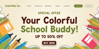 Glekzo Font Poster 2