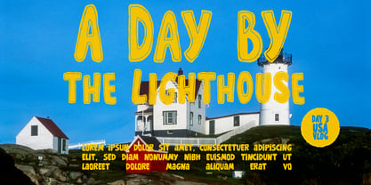 Wonky Dongki Font Poster 3