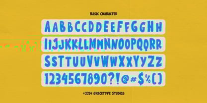 Wonky Dongki Font Poster 10