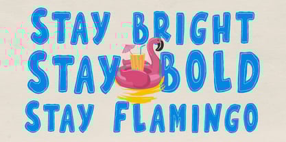 Wonky Dongki Font Poster 2