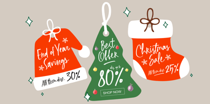 Winter Chapters Font Poster 6