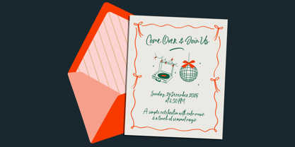 Winter Chapters Font Poster 7