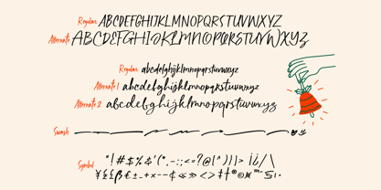 Winter Chapters Font Poster 10