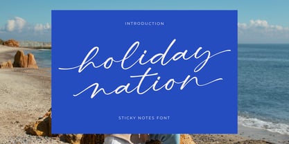 Blushing Touch Font Poster 4