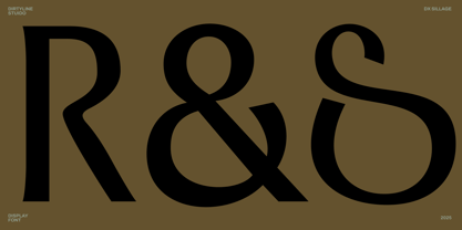 Dx Sillage Font Poster 6