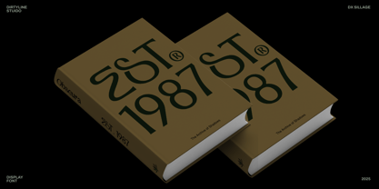 Dx Sillage Font Poster 11