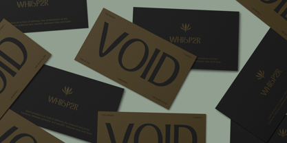 Dx Sillage Font Poster 10