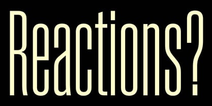 Field Gothic Narrow Font Poster 2