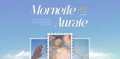 Agremail Modern Font Poster 4