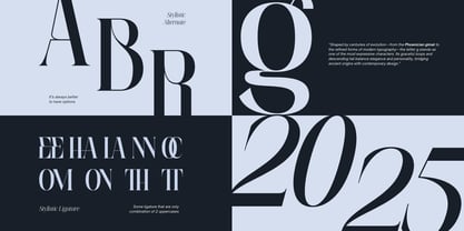 Agremail Modern Font Poster 10