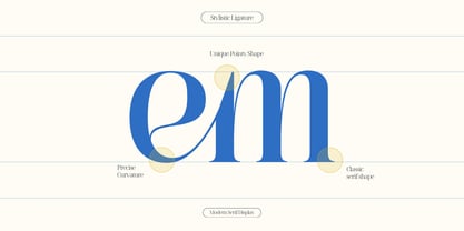 Agremail Modern Font Poster 2