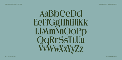 Kanoffe Dramed Font Poster 9