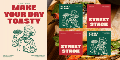 Uneko Bold Font Poster 9