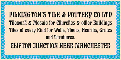 Jungbrunn Font Poster 2