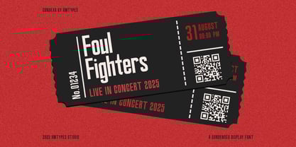 Condura Font Poster 6