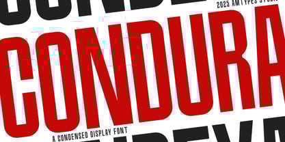 Condura Font Poster 1