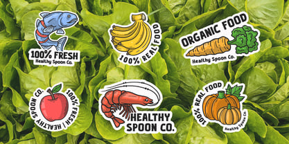 Tuneo Munch Font Poster 4