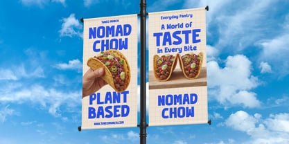 Tuneo Munch Font Poster 7