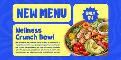 Tuneo Munch Font Poster 3