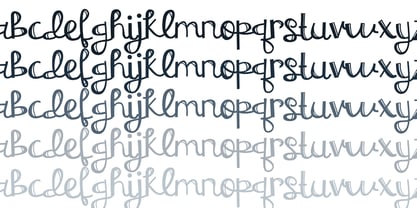 PN Holly Garland Font Poster 6