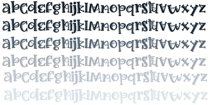 PN Holly Garland Font Poster 7