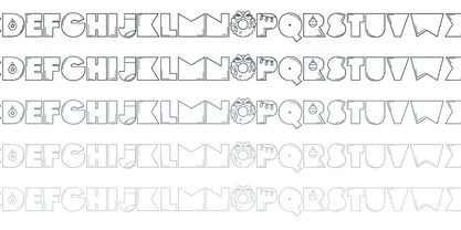 PN Pog Xmas Font Poster 7