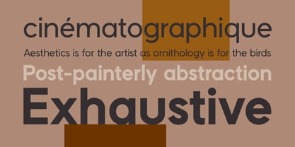 Rensor Font Poster 3