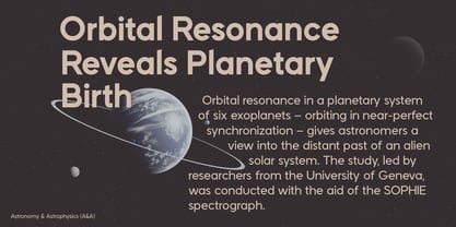 Rensor Font Poster 10