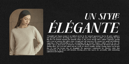 Marvella Luxe Font Poster 3