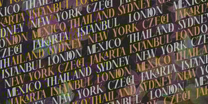 Marvella Luxe Font Poster 5