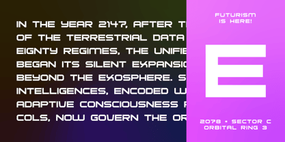 Brexsa Font Poster 7