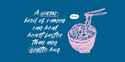 Tropics Sometimes Font Poster 10