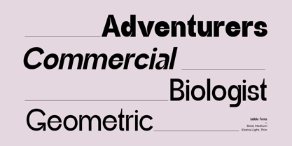 Jubble Font Poster 3