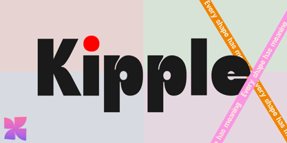 Jubble Font Poster 9