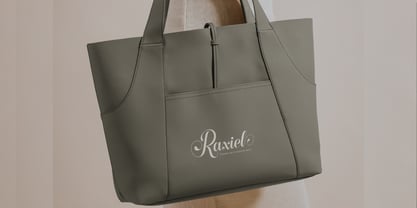 Aloffine Scriptura Font Poster 9