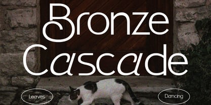 Benomore Font Poster 6