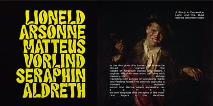 Relumie Font Poster 5