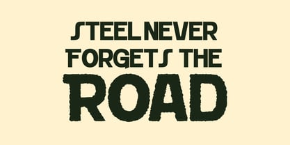 Rotura Vintage Font Poster 7