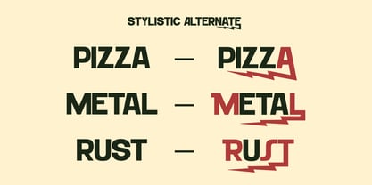 Rotura Vintage Font Poster 4