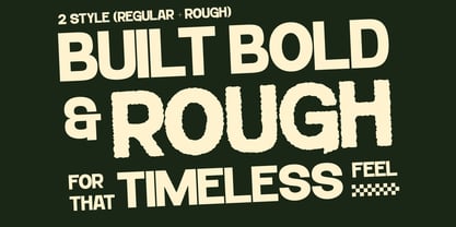 Rotura Vintage Font Poster 15
